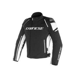 Dainese Racing 3 D-Dry kurtka motocyklowa (czarny / biały)