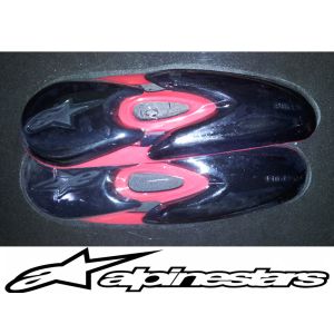 Alpinestars toe slider 25SLI6-31 (czerwony / czarny)