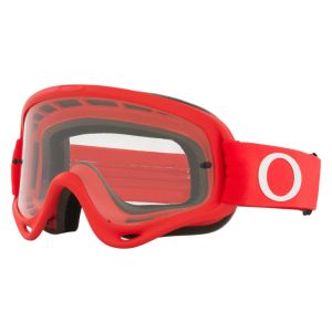 Oakley O-Frame Gogle motocyklowe (przezroczyste | czerwone)