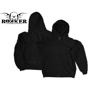 rokker Zip Hoodie (czarny)
