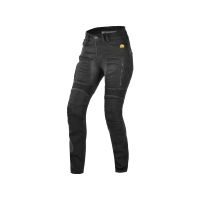 Trilobite Parado slim fit jeansy motocyklowe damskie (czarne)