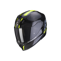 Kask motocyklowy Scorpion Exo-520 Air Laten (czarny / żółty)
