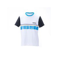 Yamaha Faster Sons Speedblock T-Shirt Herren (weiß/blau/schwarz)