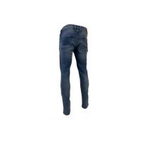 Rokker Rokkertech Tapered Slim incl. T-Shirt+Protektoren Jeans (Blau)